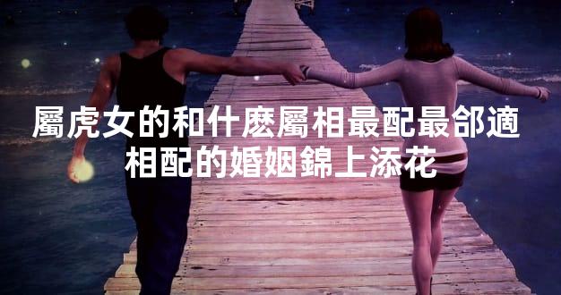 屬虎女的和什麽屬相最配最郃適 相配的婚姻錦上添花